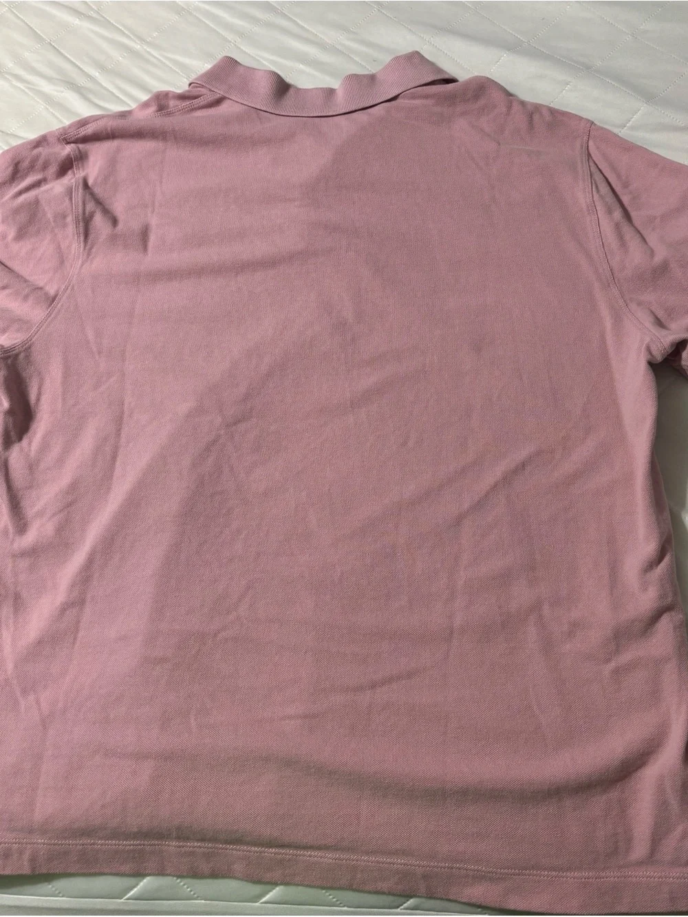 Banana Republic Men's Pink Polo Shirt